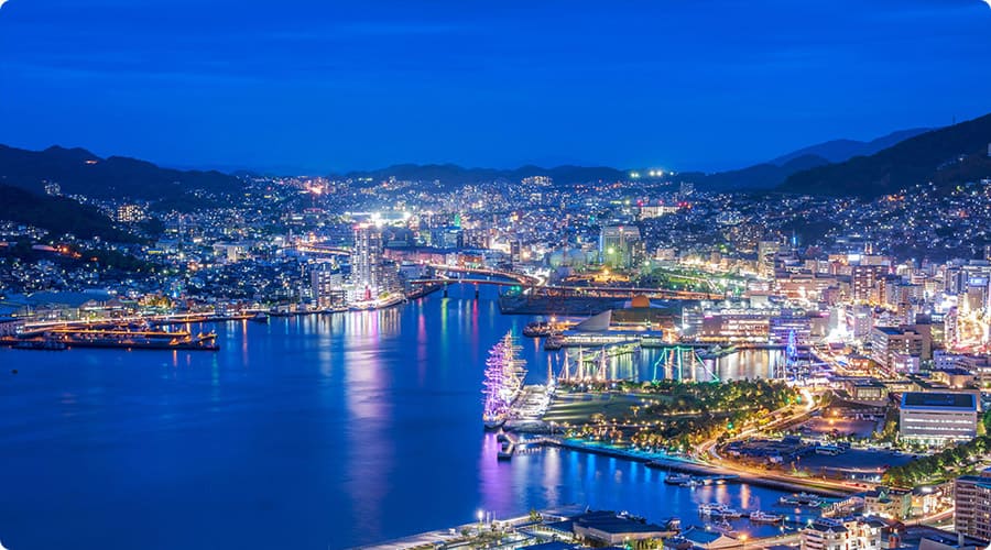 長崎 NAGASAKI 世界新三大夜景之一
